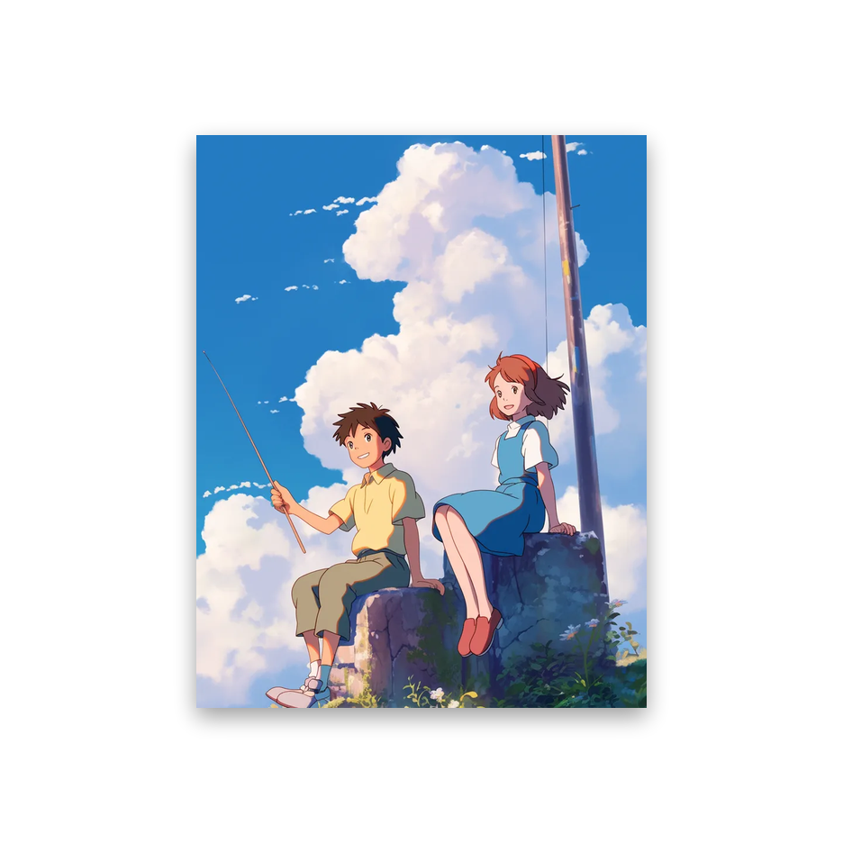 Studio Ghibli Wallpaper #2N-MF Poster