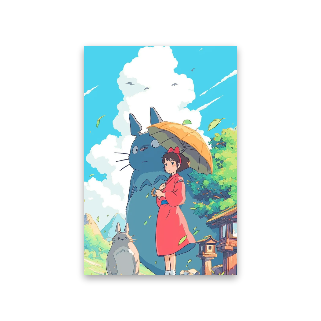 Studio Ghibli Wallpaper #3S-NU Poster