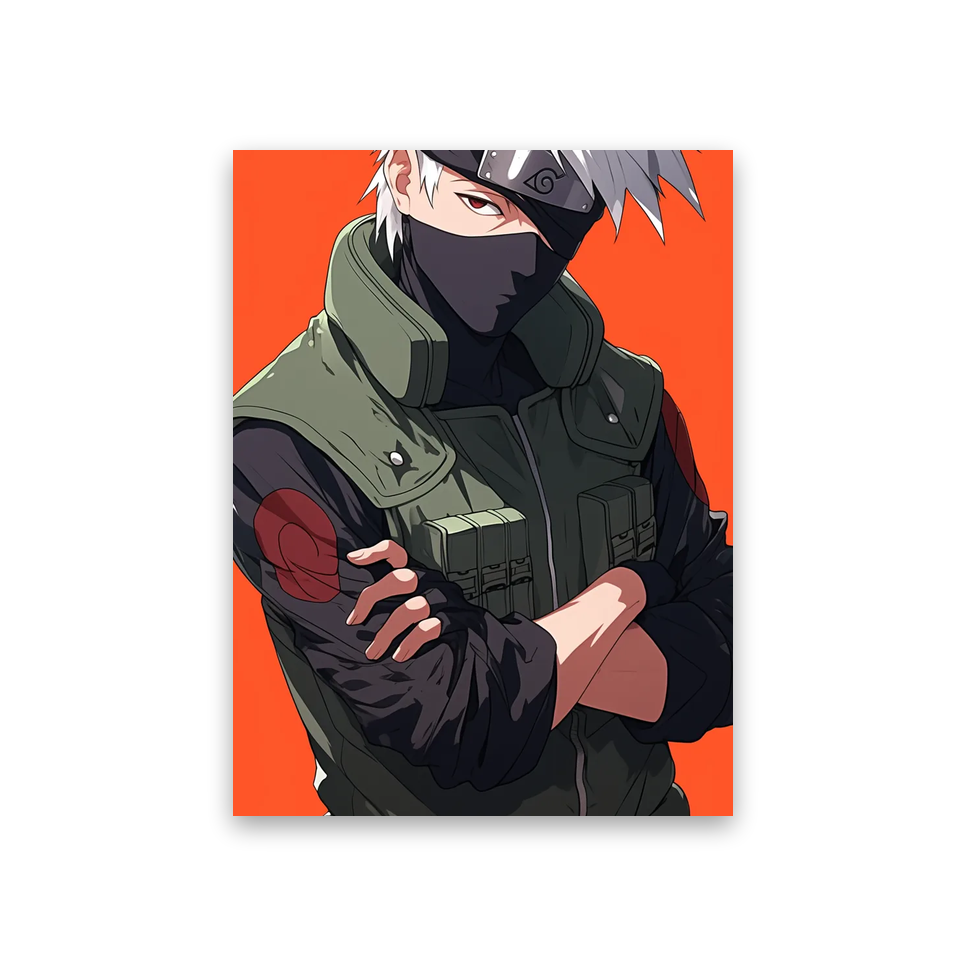 Anime Naruto Kakashi #2I-HF Poster