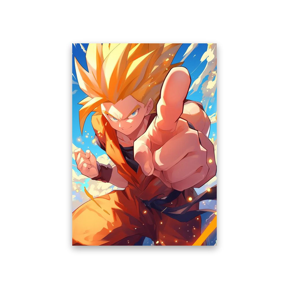 Dragon Ball Z Wallpaper #4N-EF Poster