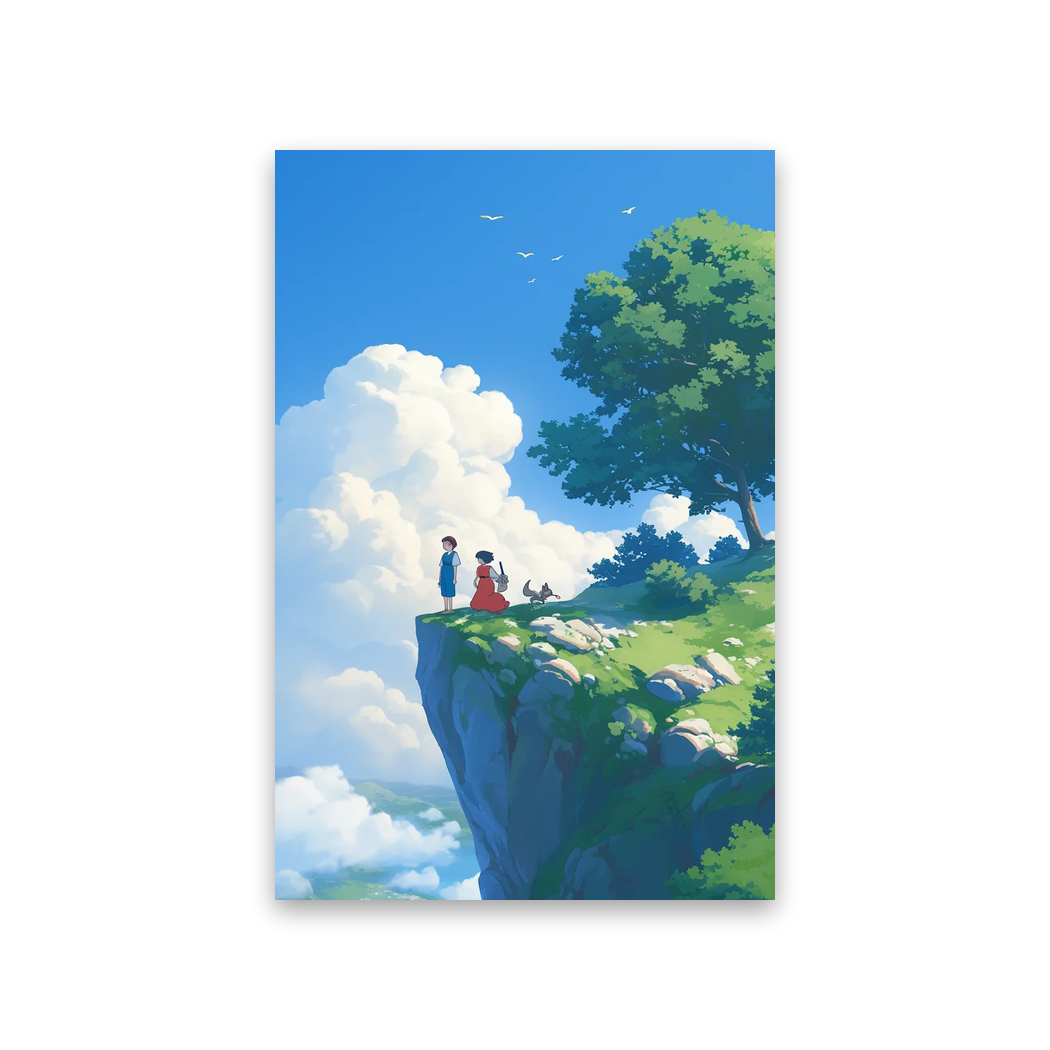 Studio Ghibli Wallpaper #1U-AI Poster