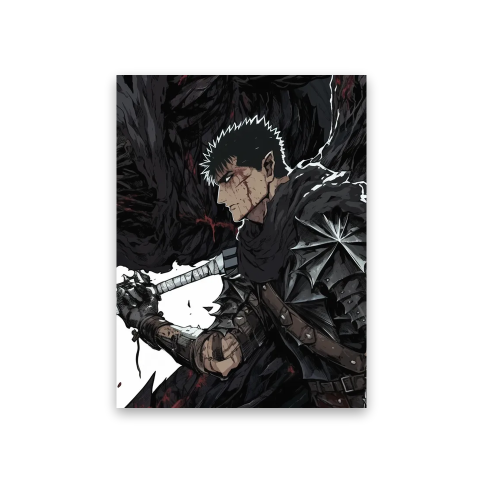 Berserk Manga Wallpaper #2C-LW Poster