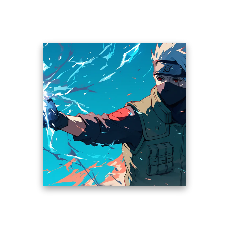 Anime Naruto Kakashi #3W-XD Poster