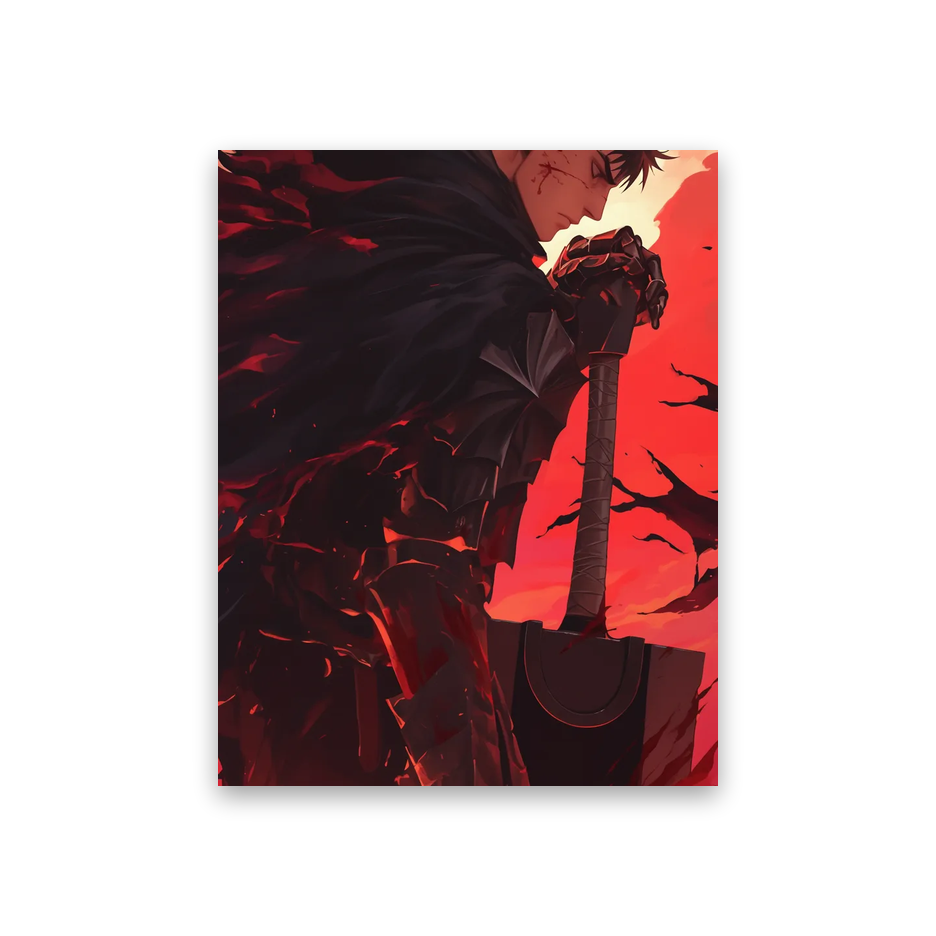 Berserk Background #2K-QR Poster