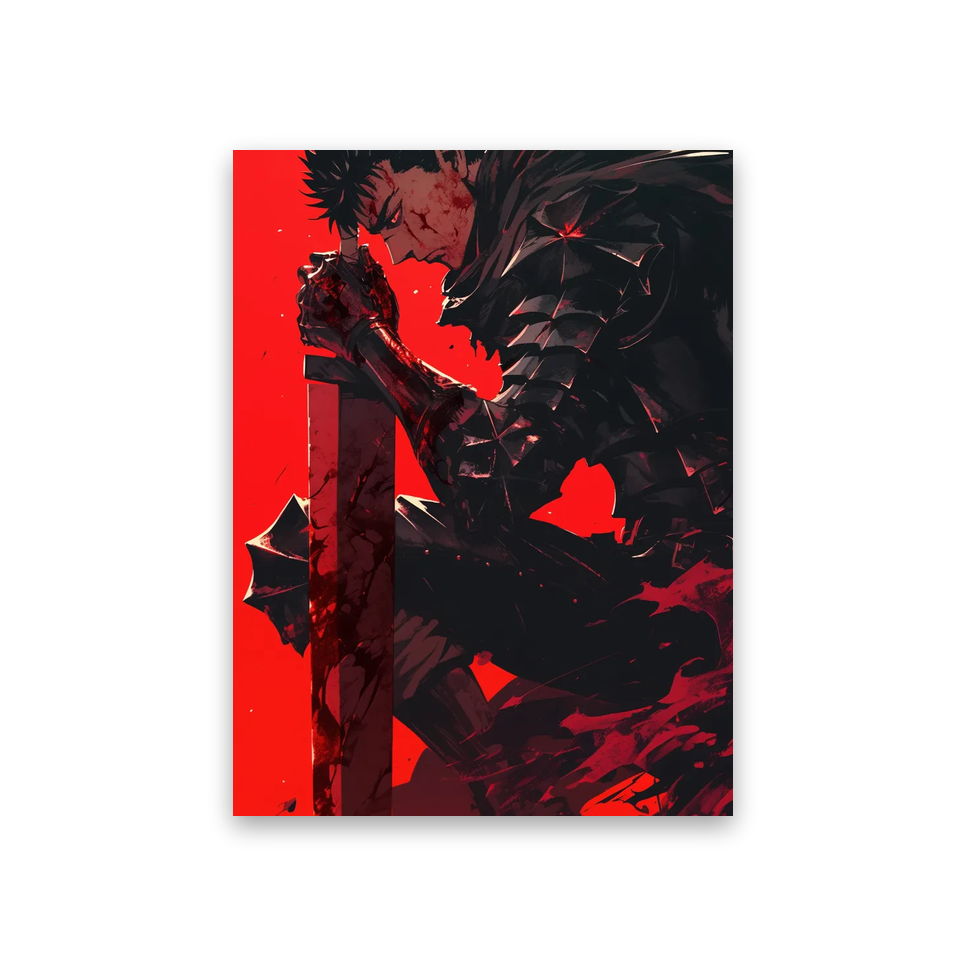 Berserk Anime Wallpaper #1W-BK Poster