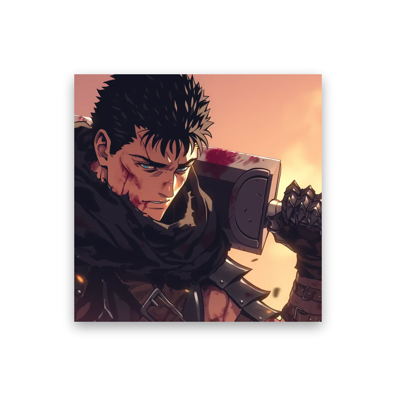 Berserk Wallpaper #3A-HC Poster