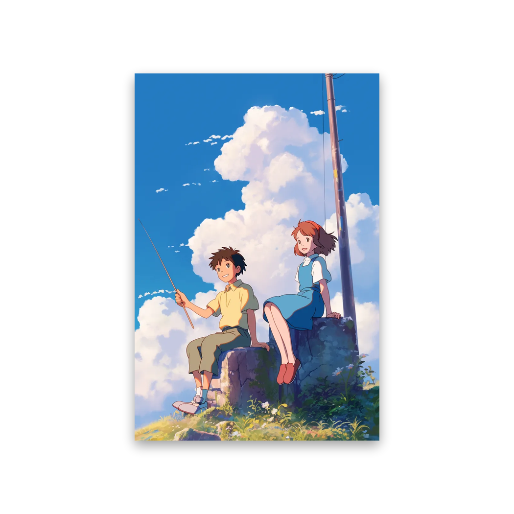 Studio Ghibli Wallpaper #2N-MF Poster