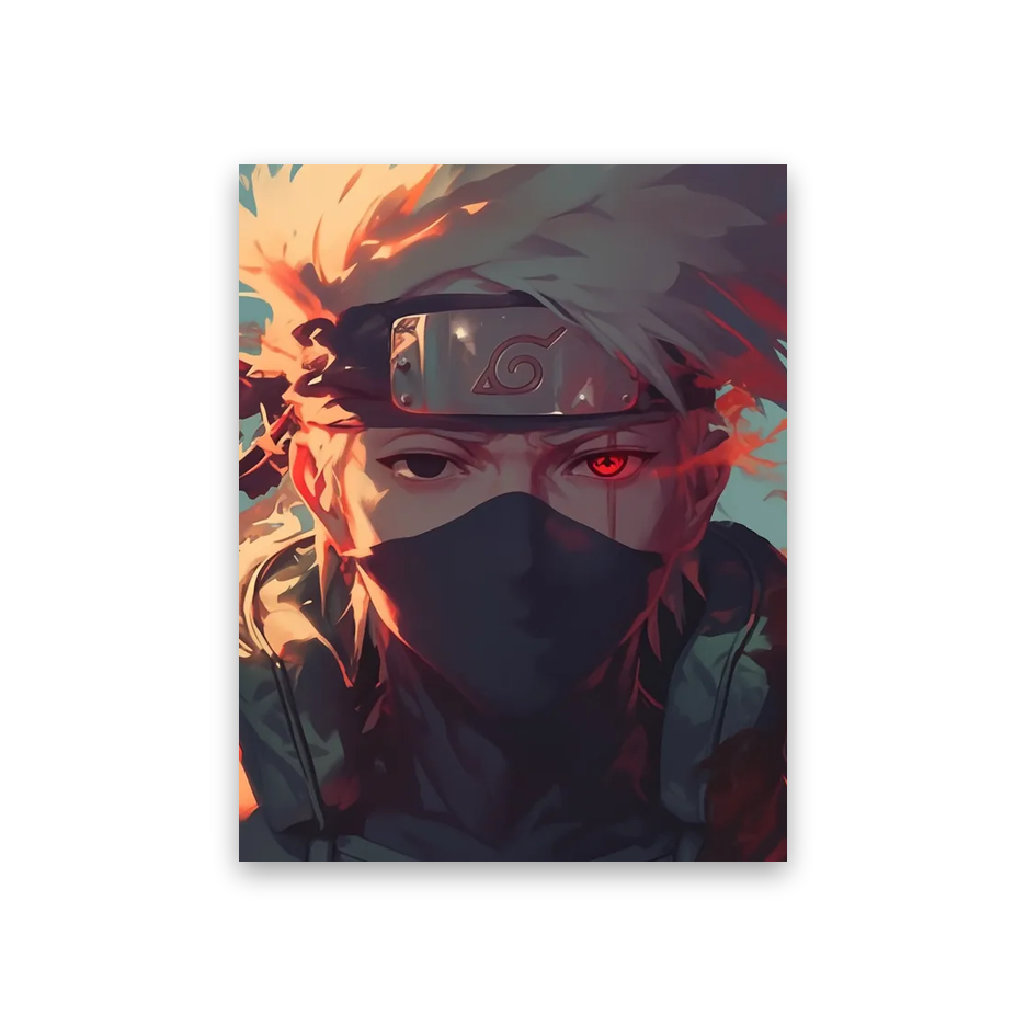 Anime Naruto Kakashi #2J-JQ Poster