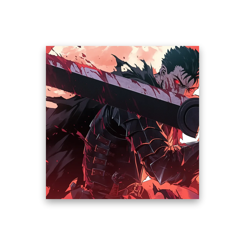 Berserk Manga Wallpaper #2C-GS Poster