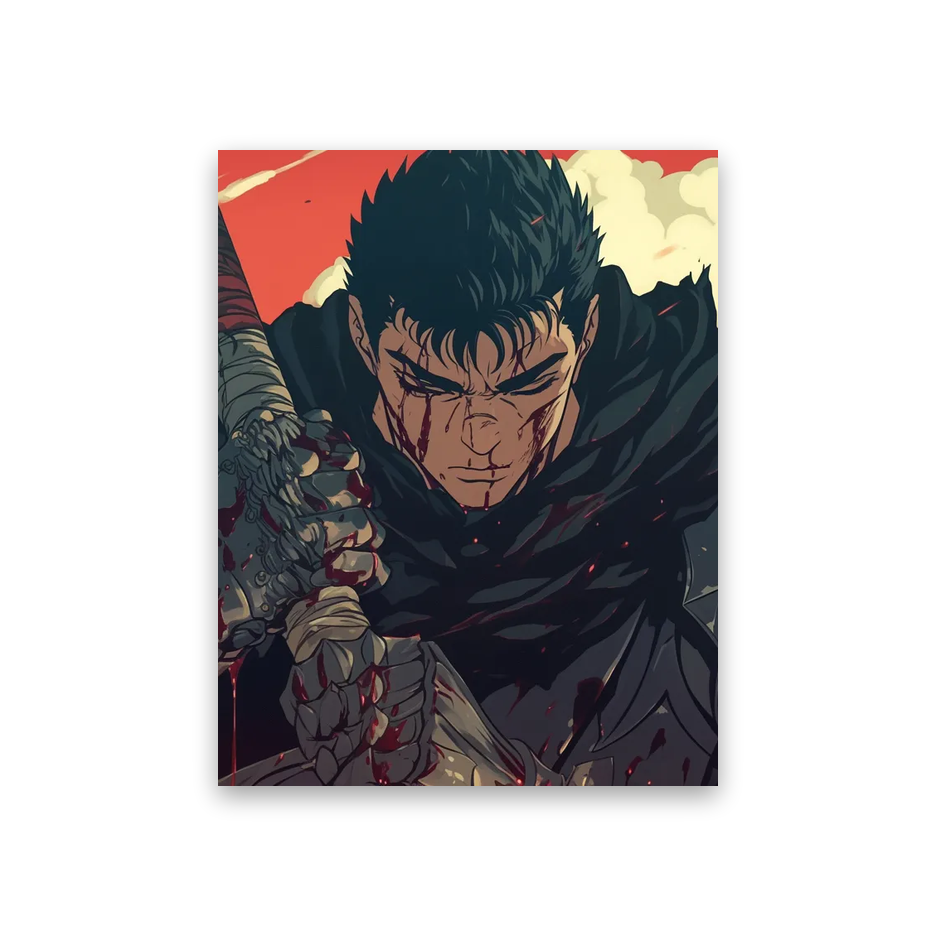 Berserk Anime Wallpaper #1V-SU Poster