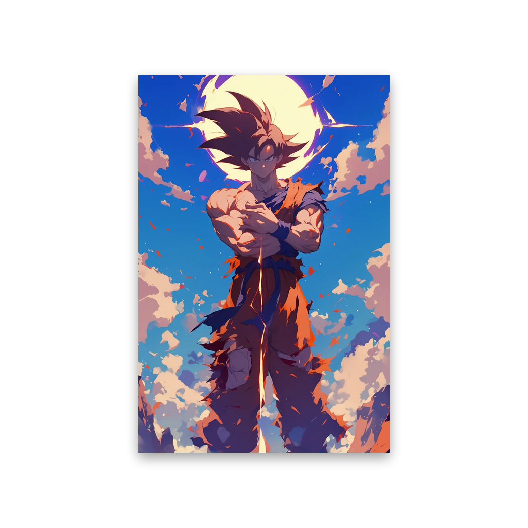 Goku Wall Paper #3M-SQ Poster