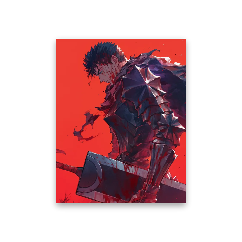 Berserk Manga Wallpaper #3C-ND Poster