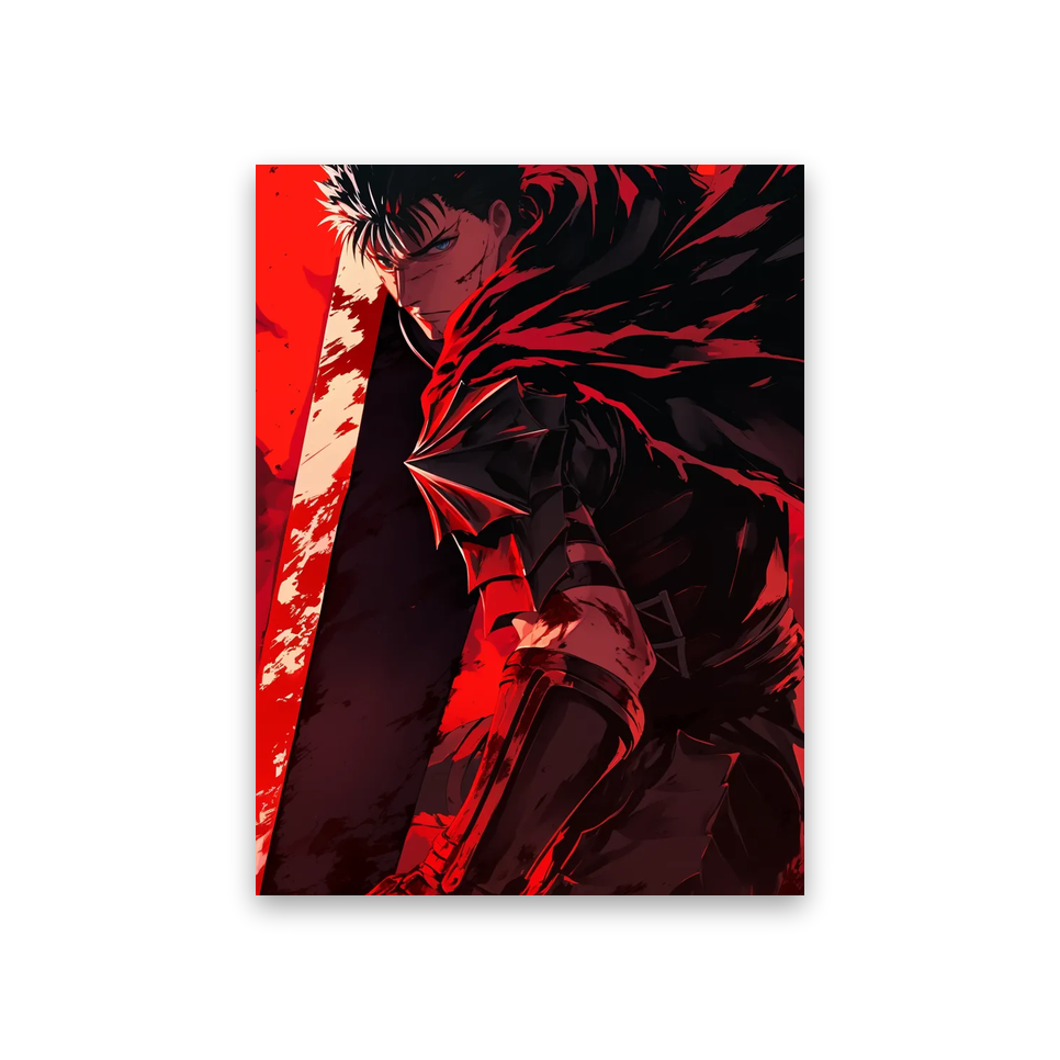 Berserk Anime Wallpaper #4A-WI Poster