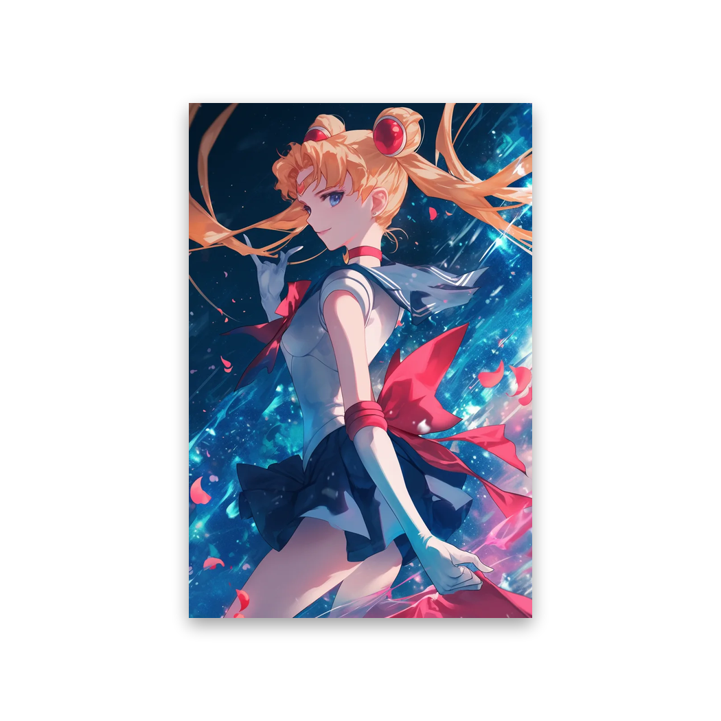 Sailor Moon Wallpaper #4U-OV Poster