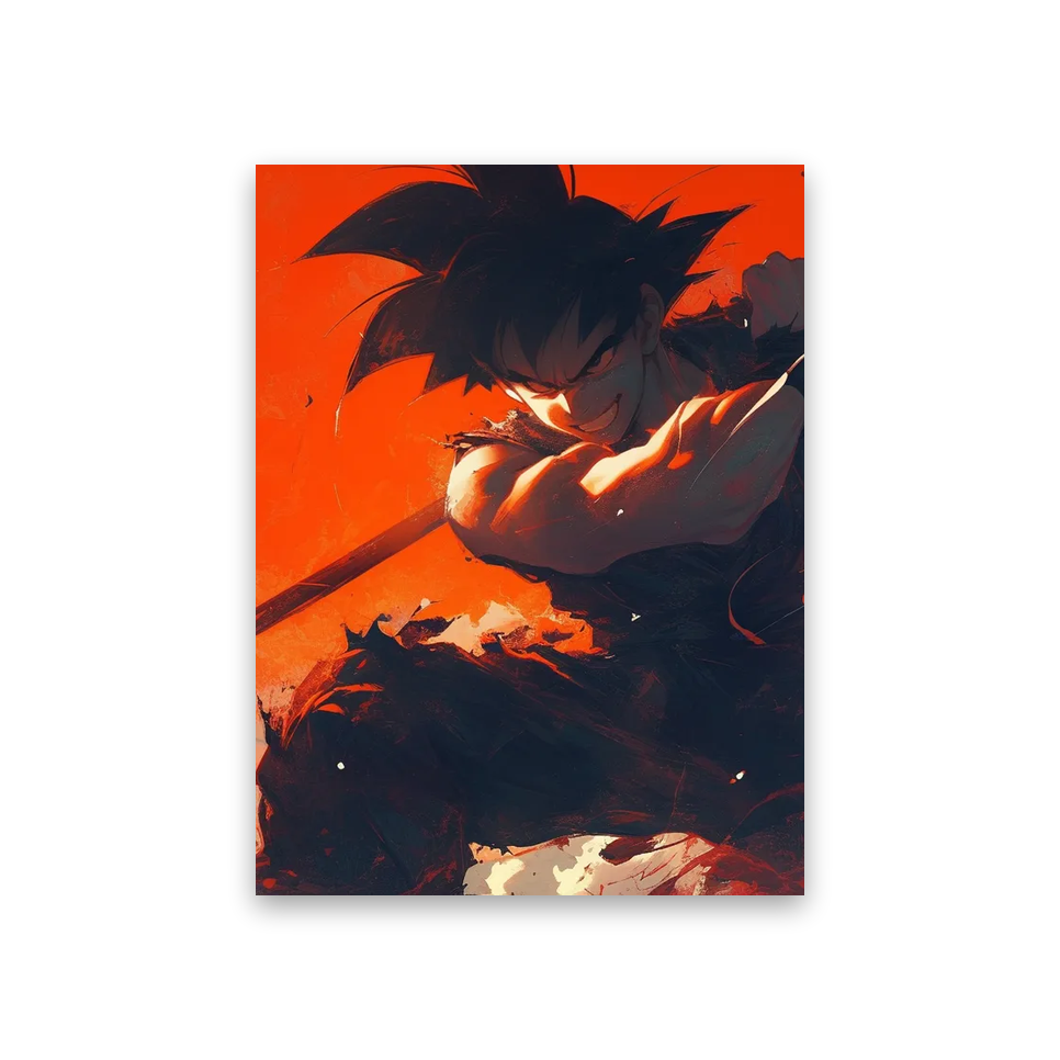 Goku Wall Paper #2V-DN Poster