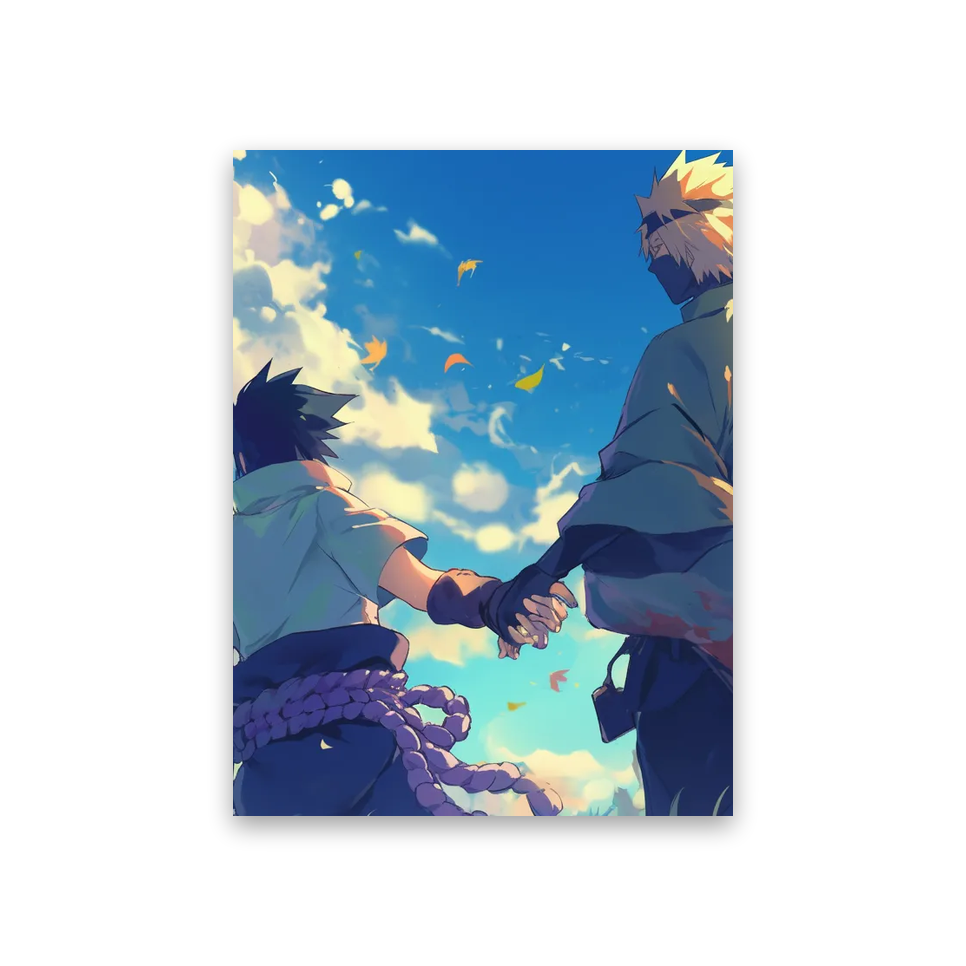 Anime Naruto Kakashi #3D-XB Poster