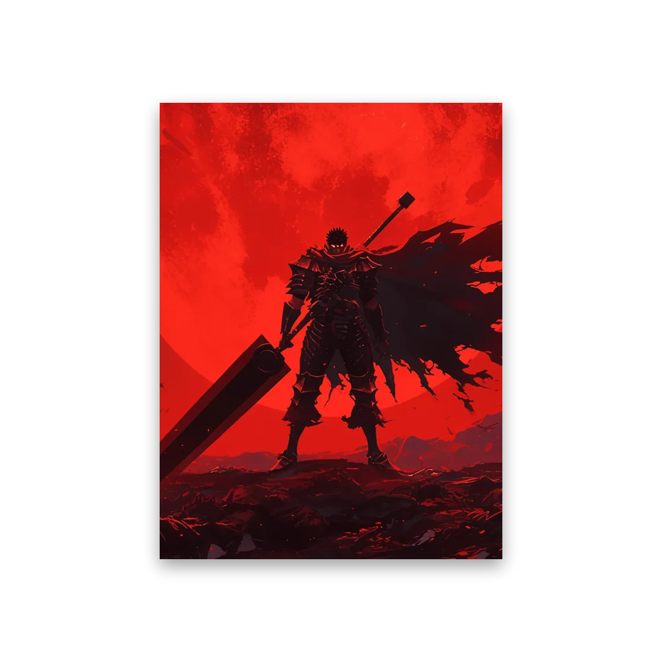 Berserk Background #1H-TJ Poster