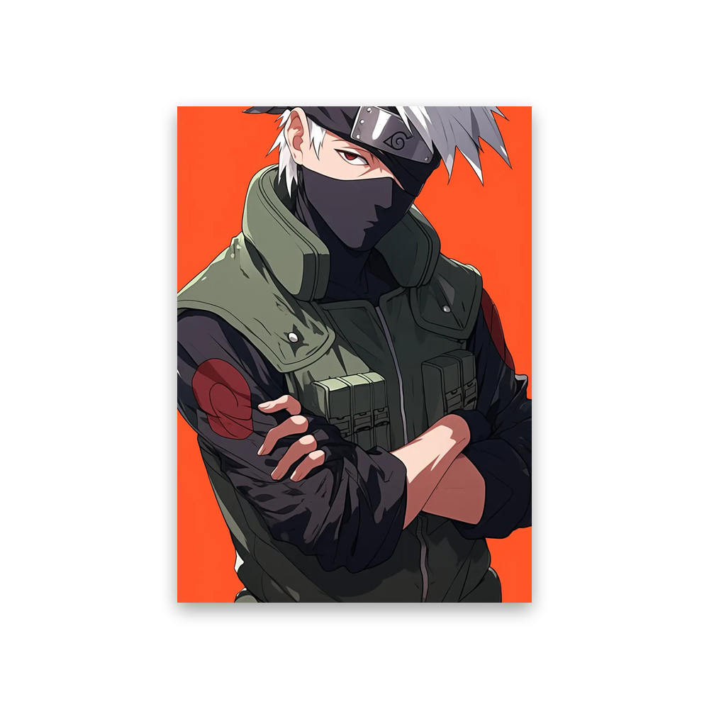 Anime Naruto Kakashi #2I-HF Poster