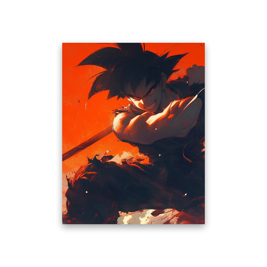 Goku Wall Paper #2V-DN Poster