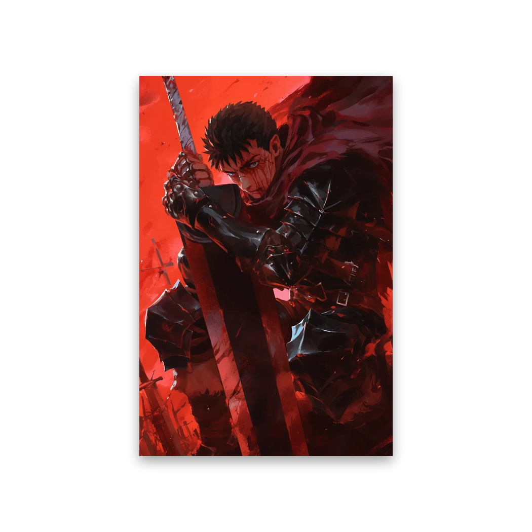 Berserk Wallpaper #2F-HT Poster