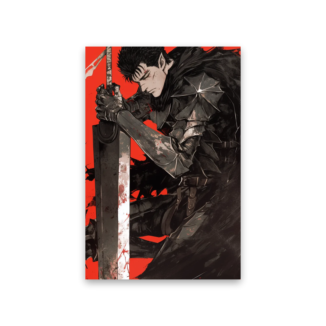 Berserk Manga Wallpaper #4J-EG Poster