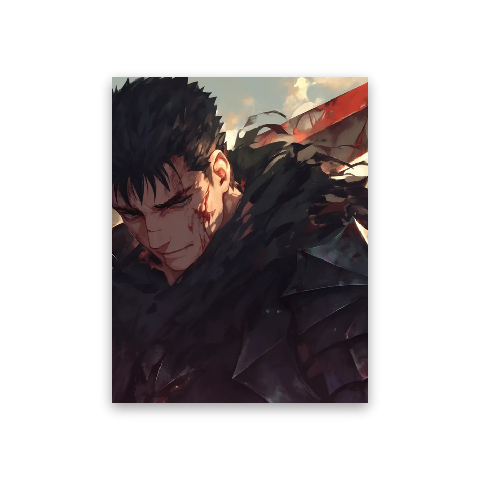 Berserk Anime Wallpaper #3K-UX Poster