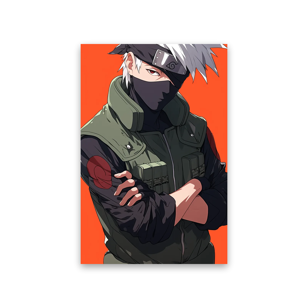 Anime Naruto Kakashi #2I-HF Poster