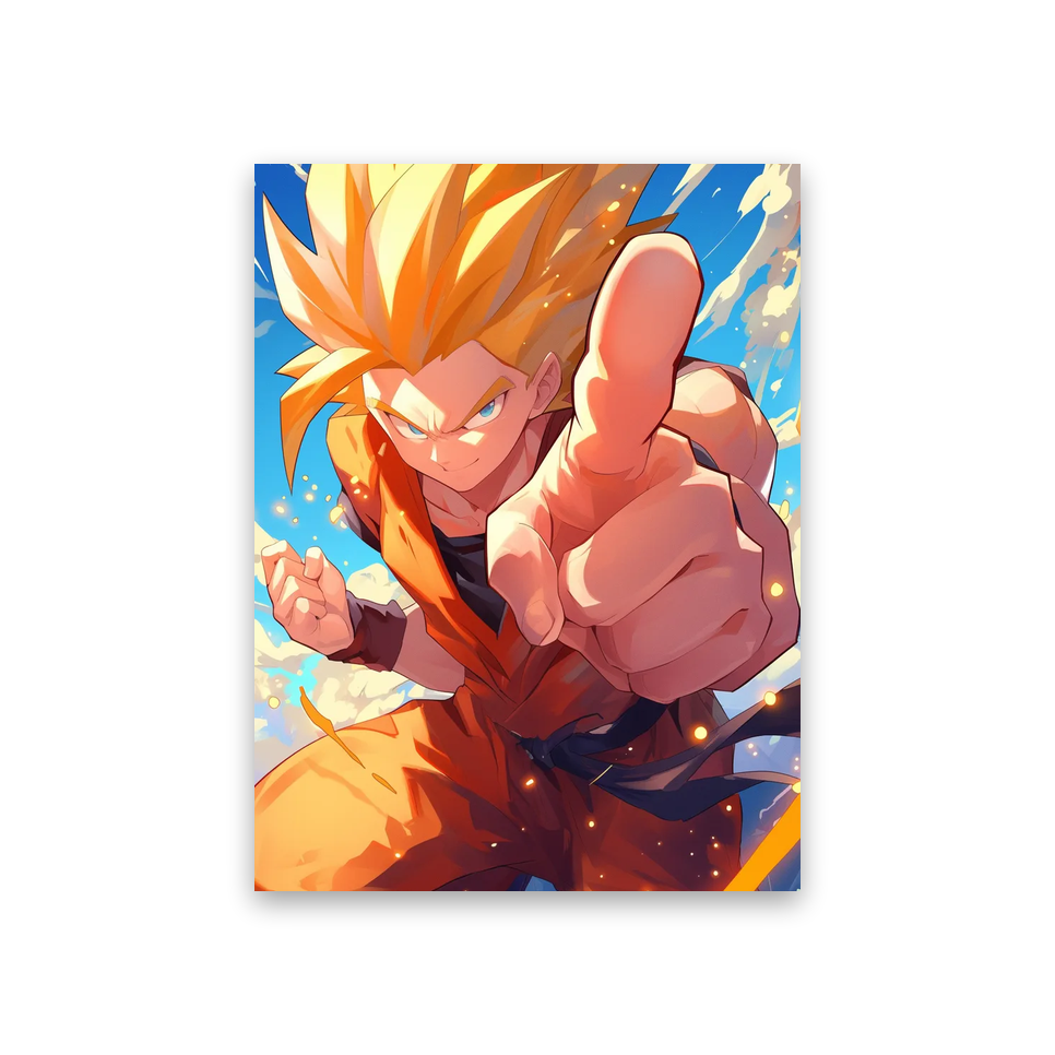 Dragon Ball Z Wallpaper #4N-EF Poster