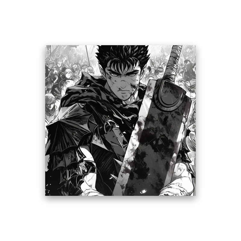 Berserk Manga Wallpaper #4K-HL Poster