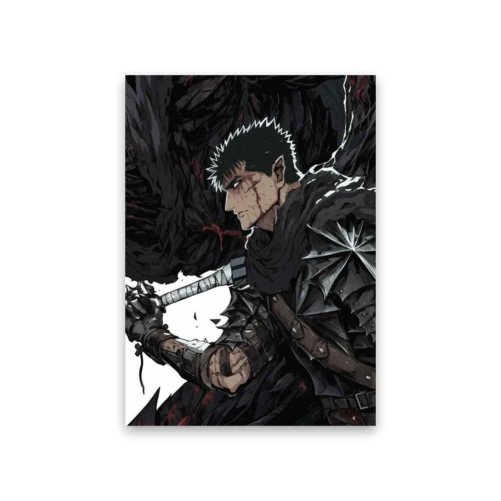 Berserk Manga Wallpaper #2C-LW Poster