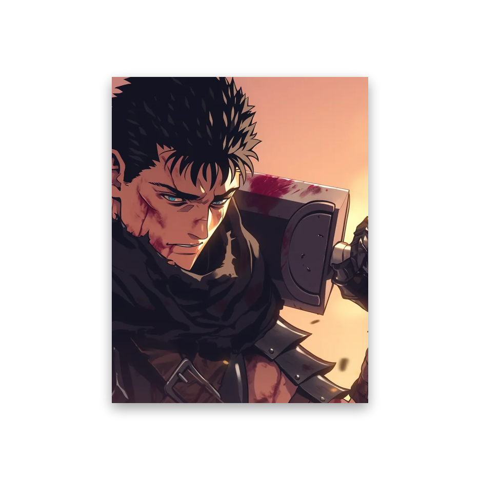 Berserk Wallpaper #3A-HC Poster