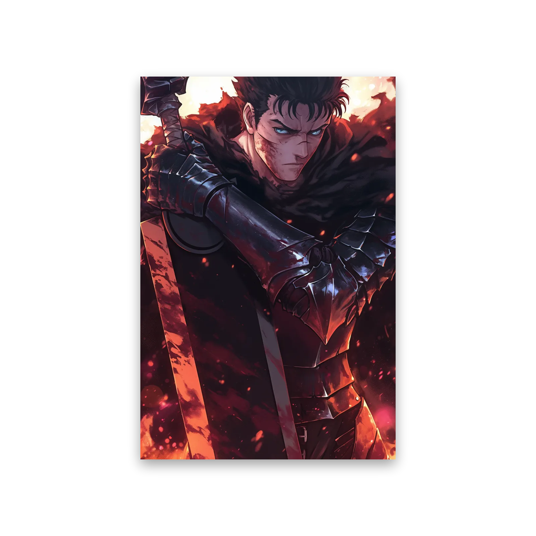 Berserk Manga Wallpaper #2P-MP Poster