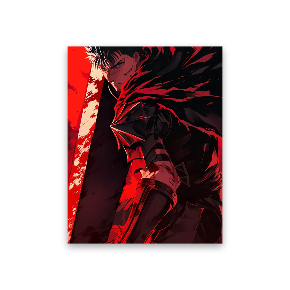 Berserk Anime Wallpaper #4A-WI Poster