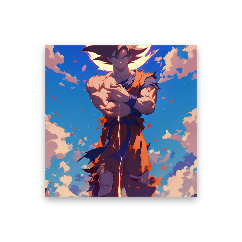 Goku Wall Paper #3M-SQ Poster