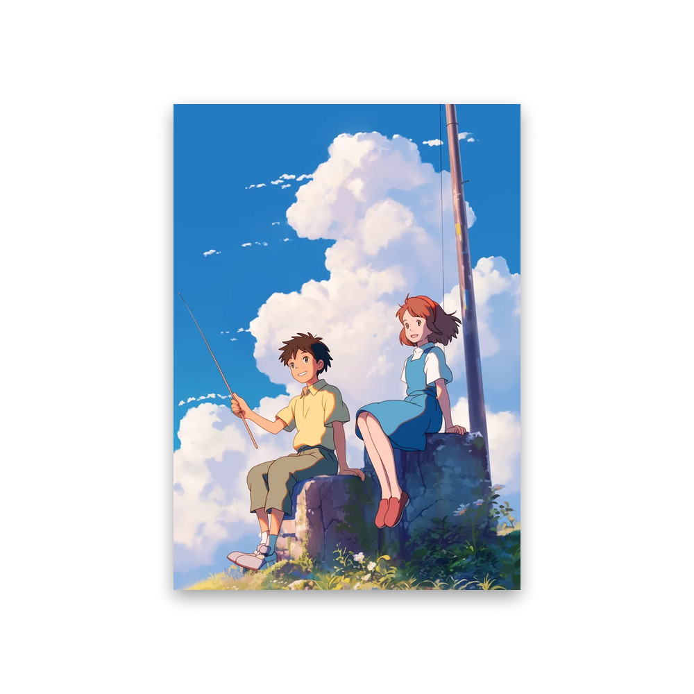 Studio Ghibli Wallpaper #2N-MF Poster