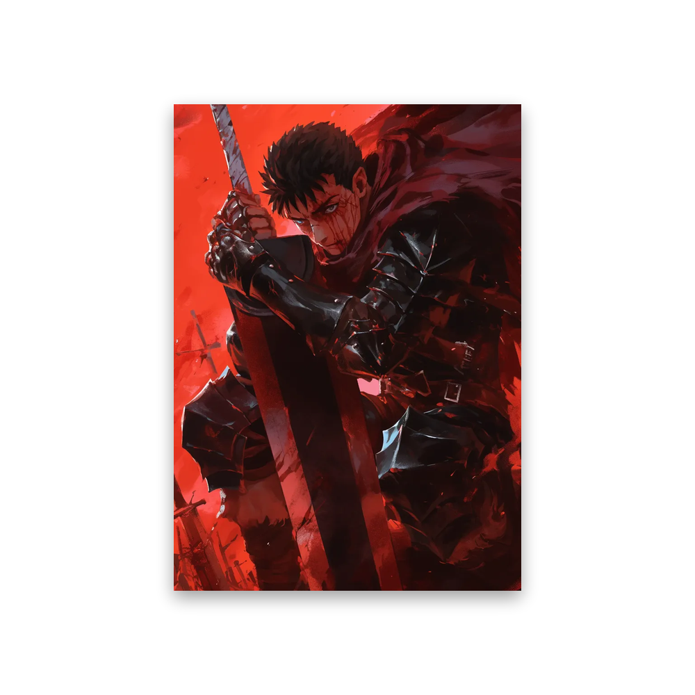 Berserk Wallpaper #2F-HT Poster