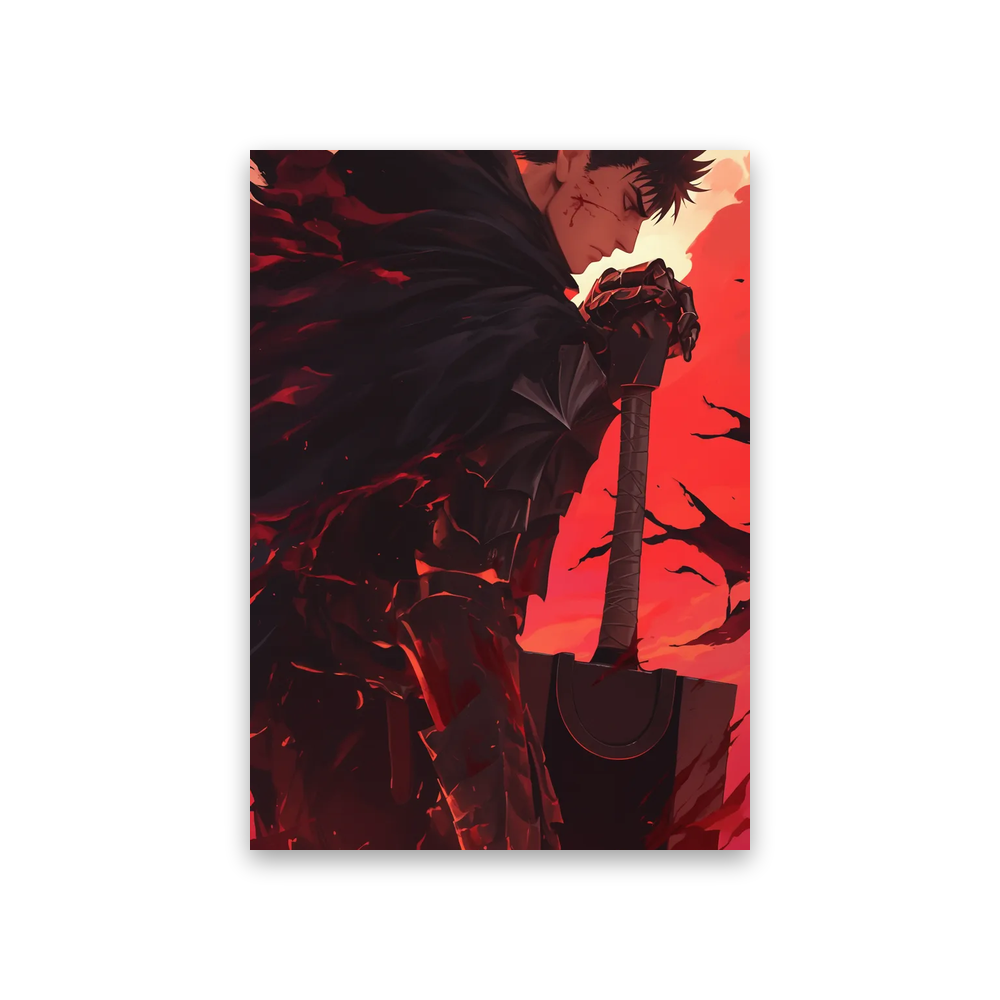 Berserk Background #2K-QR Poster