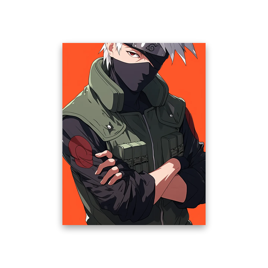 Anime Naruto Kakashi #2I-HF Poster