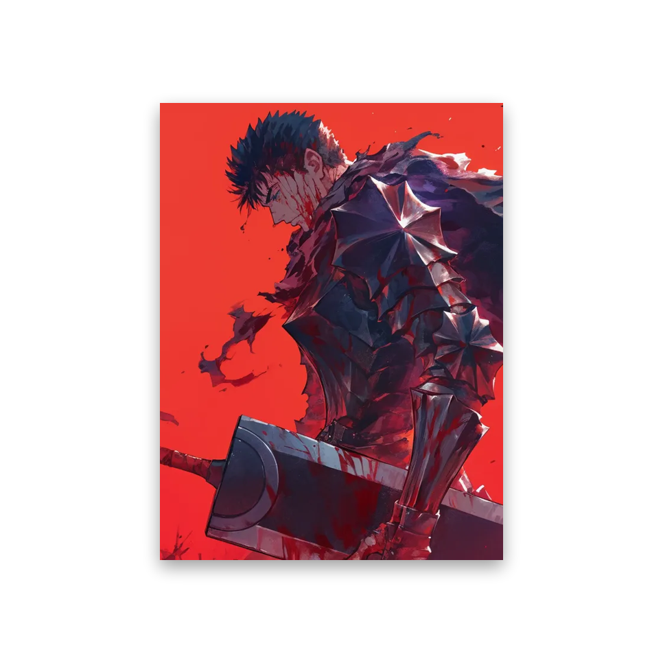 Berserk Manga Wallpaper #3C-ND Poster