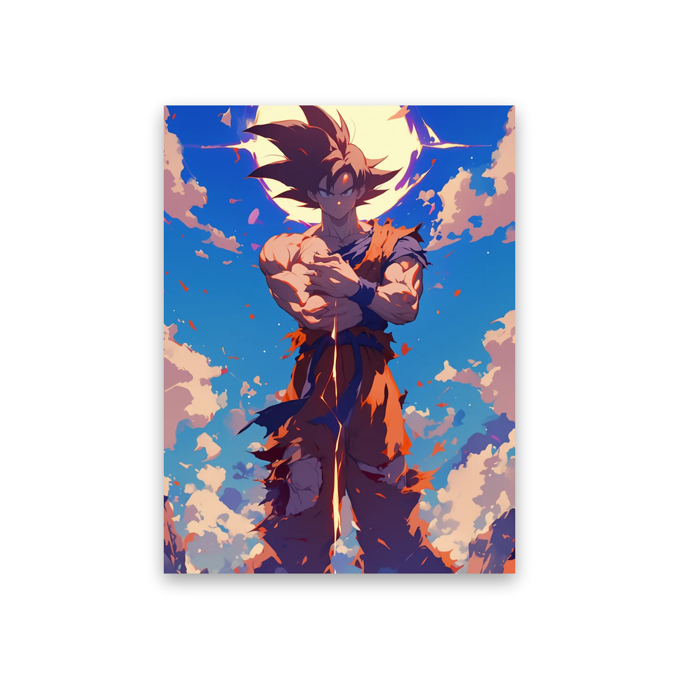 Goku Wall Paper #3M-SQ Poster