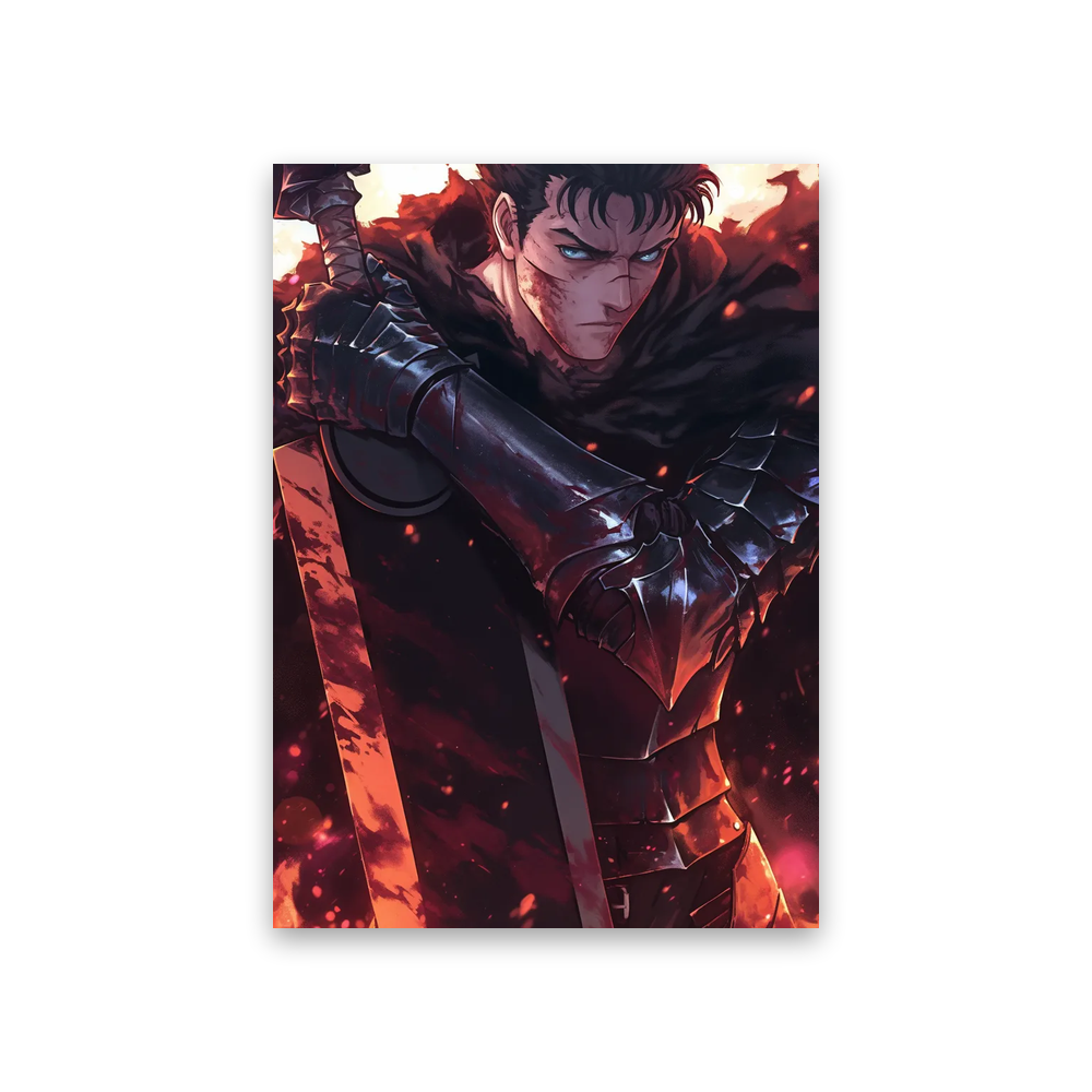 Berserk Manga Wallpaper #2P-MP Poster