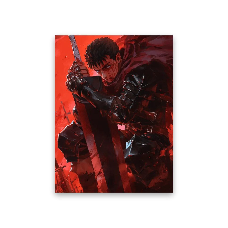 Berserk Wallpaper #2F-HT Poster