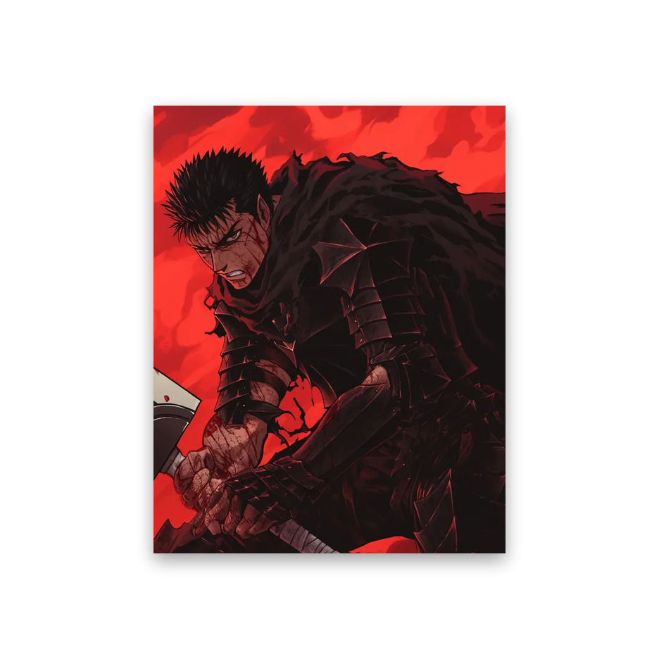 Berserk Anime Wallpaper #3G-OP Poster