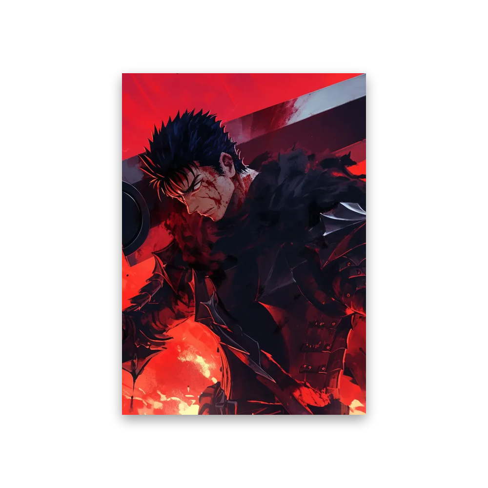 Berserk Anime Wallpaper #4D-UR Poster